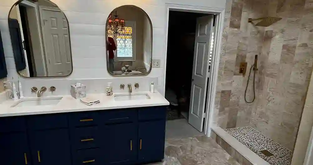 Bathroom remodel from BLC Construction in Prosper Texas, 75078