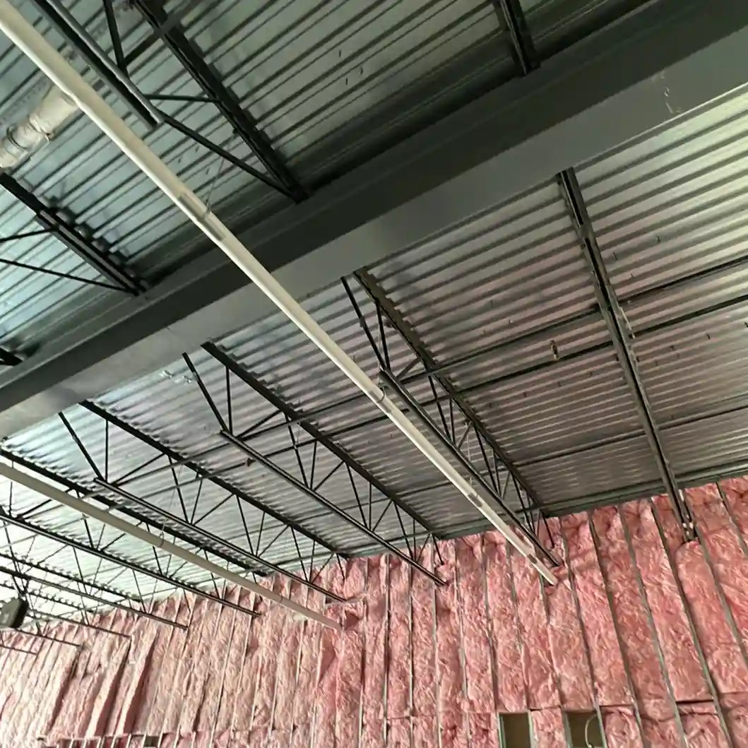Commercial ceiling installation with BLC Construction in Prosper Texas, 75078