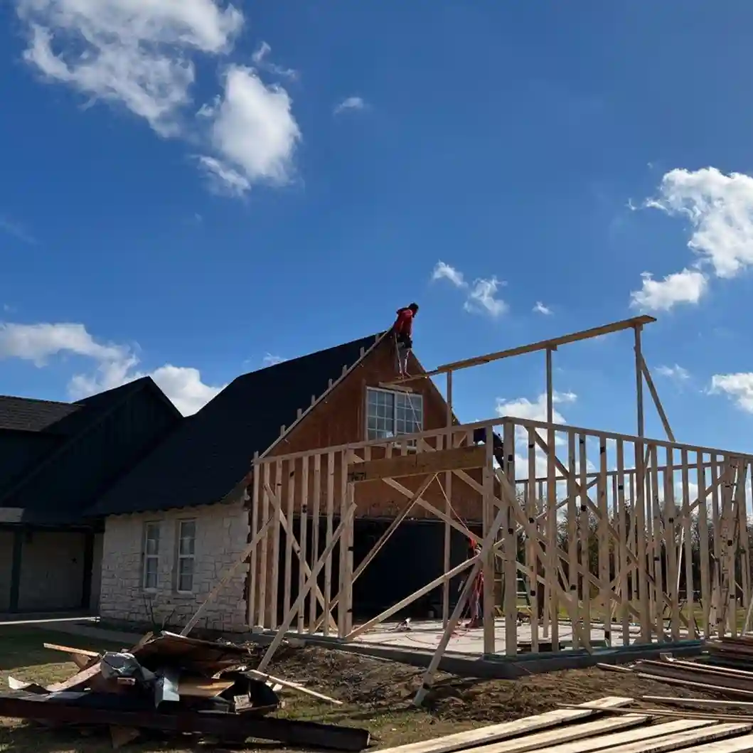 Home addition builds with BLC Construction in Prosper Texas, 75078