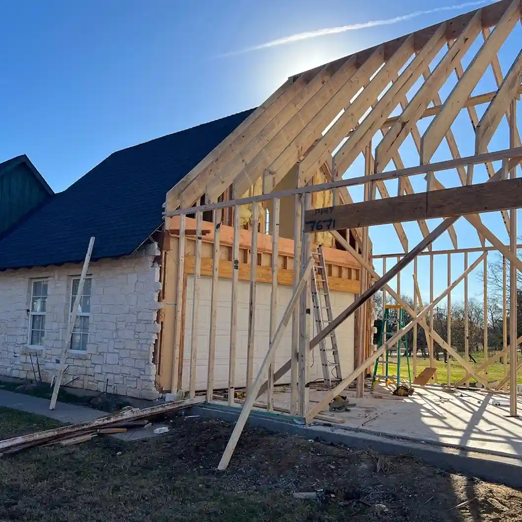 Home additions with BLC Construction in Prosper Texas, 75078