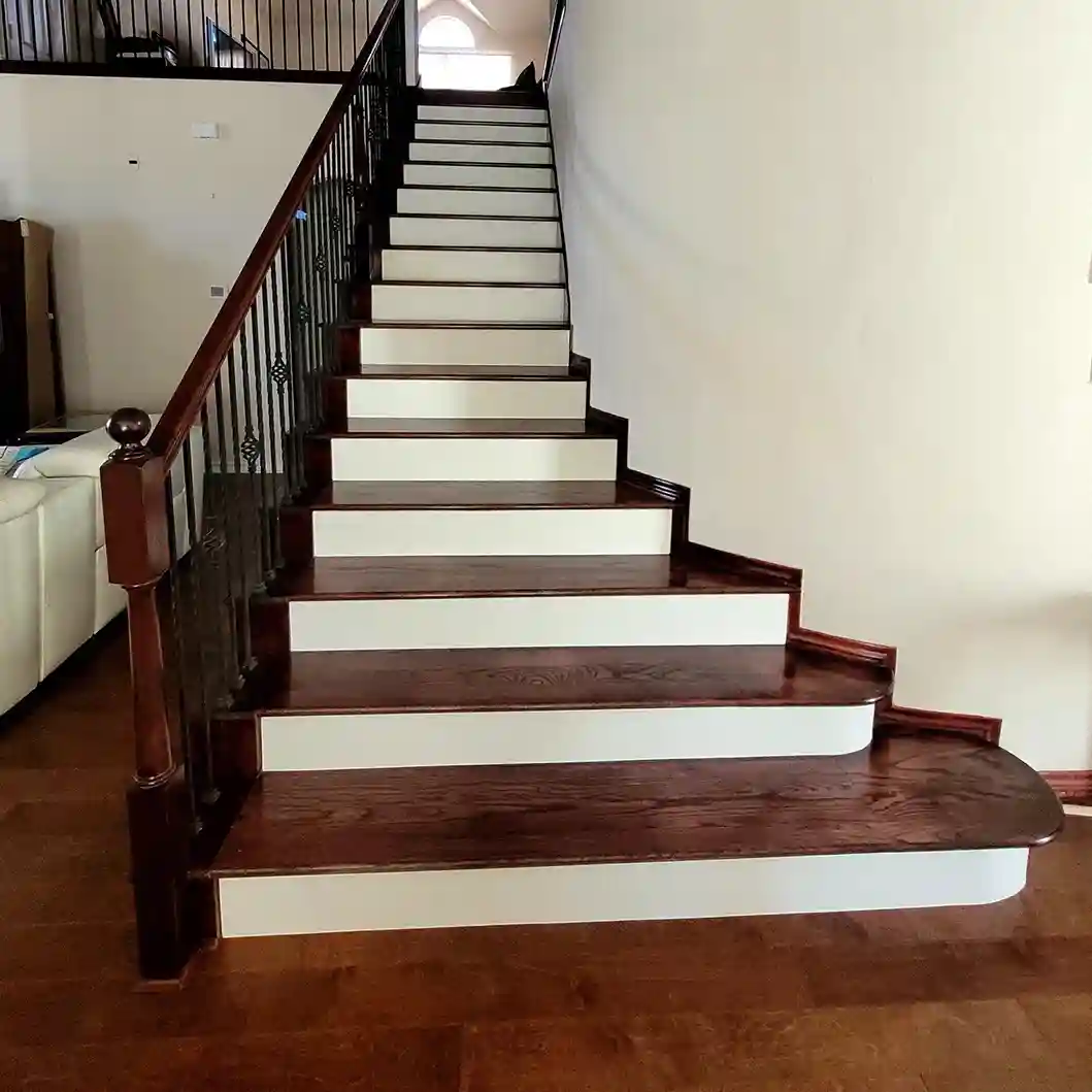 Interior home renovations and stair builds with BLC Construction in Prosper Texas, 75078